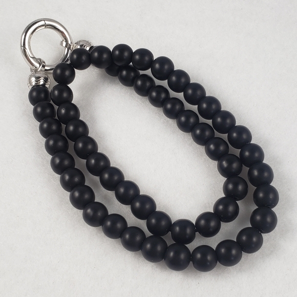 17" Black Seed Necklace - Picture 5 of 6
